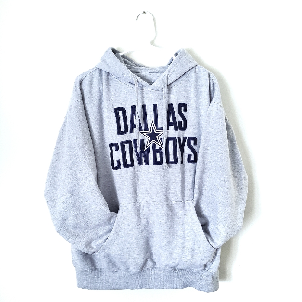 NFL Dallas Cowboys Gray Pullover Hoodie